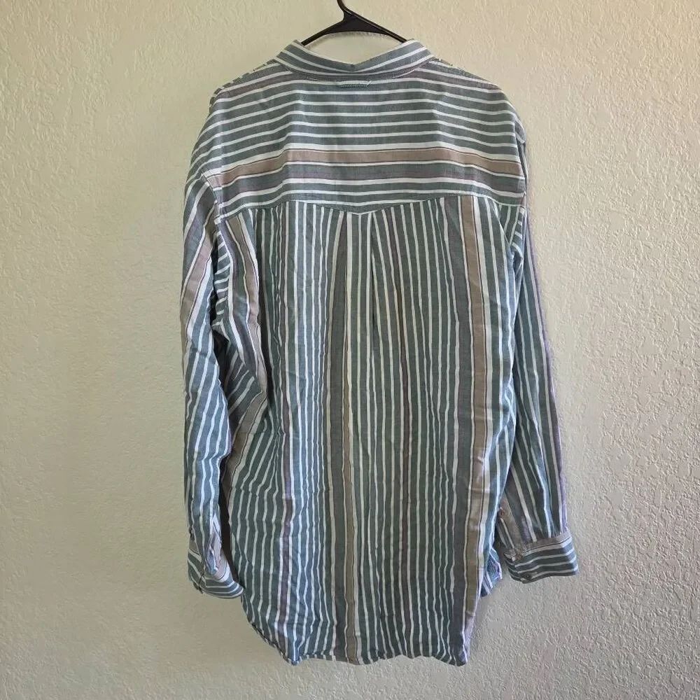 Roper Striped Button Down Shirt - Picture 8 of 8